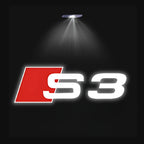Projecteur LED de porte logo anneaux Audi