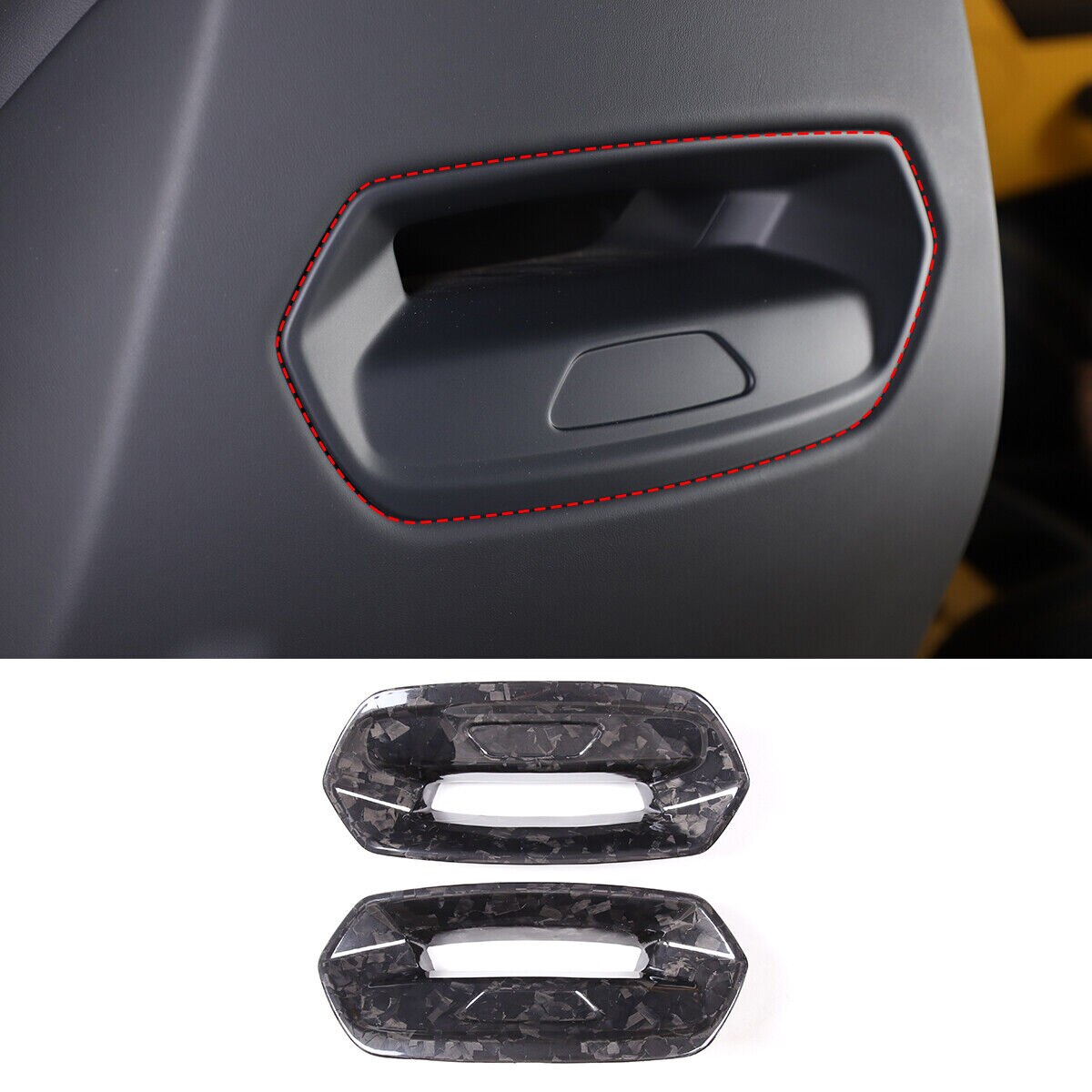 Pack d'Inserts Intérieurs en Carbone Forgé pour Lamborghini Urus