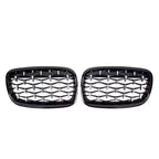 Grille de calandre noire pour BMW X5 E70 et X6 E71 (2007-2014)