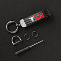 Porte-clés motorisation TDI - Finition look carbone