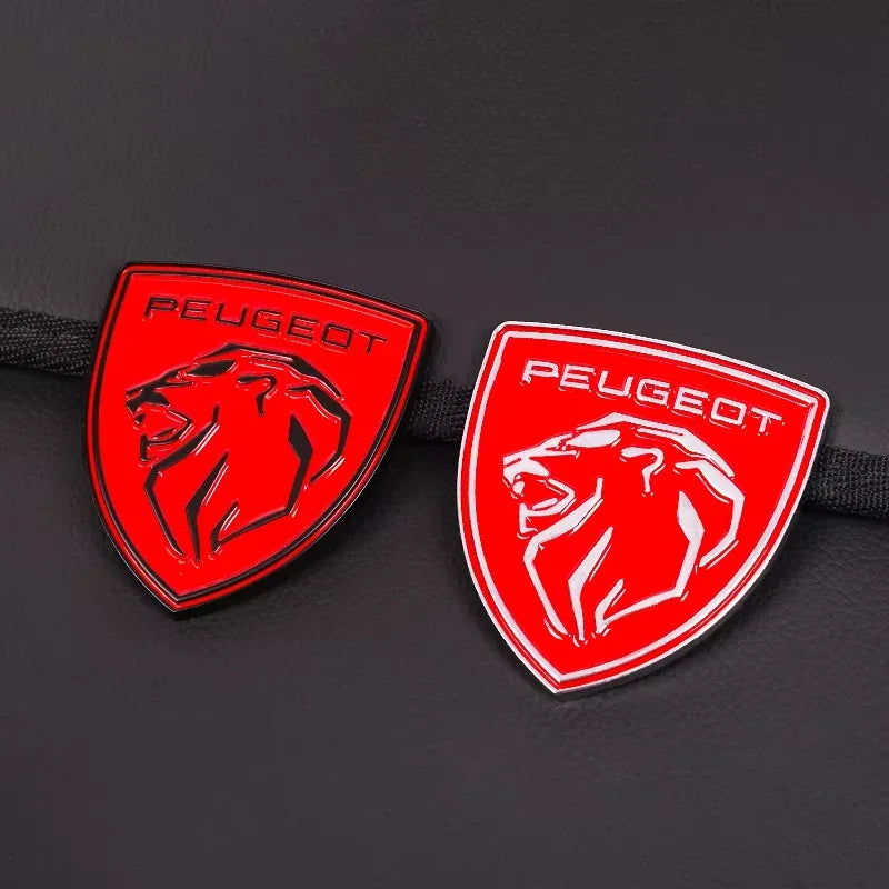 Logo d'aile latéral sport compatible Peugeot