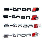 Logo monogramme Audi E-tron pour carrosserie