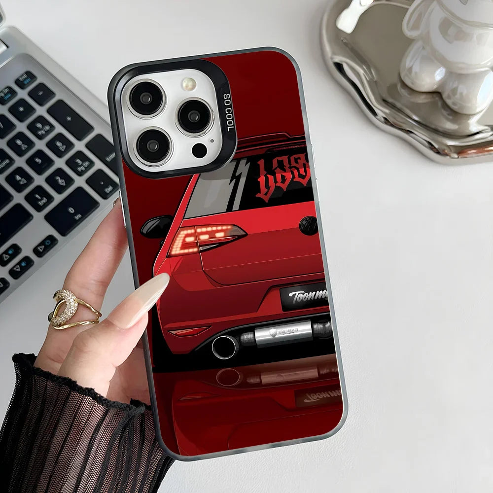 Étui de Protection iPhone Volkswagen Golf GTI Design