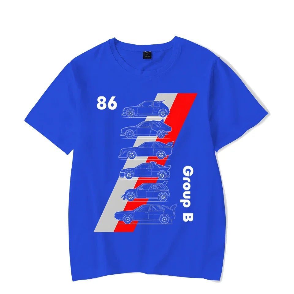 T-shirt vintage Rallye Groupe B 1986 - Collection passion