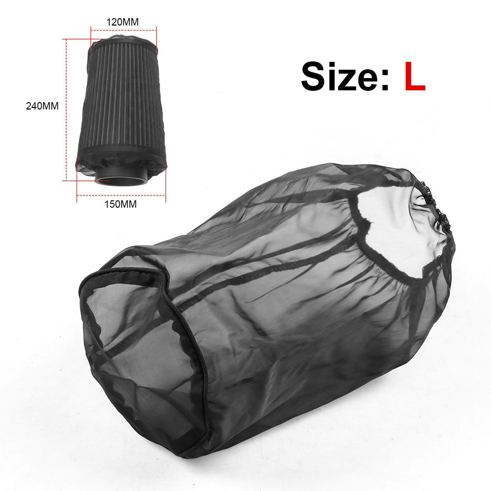 Chaussette de protection pour filtre à air sport universel