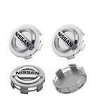 Logos Centraux de Roue pour Jantes Alliage Nissan - Remplacement OEM
