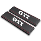 Paire de protège-ceintures de sécurité logo Volkswagen GTI