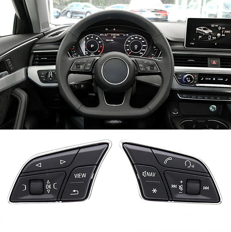 Touches Multifonctions de Remplacement pour Volant Audi - Pièce Auto