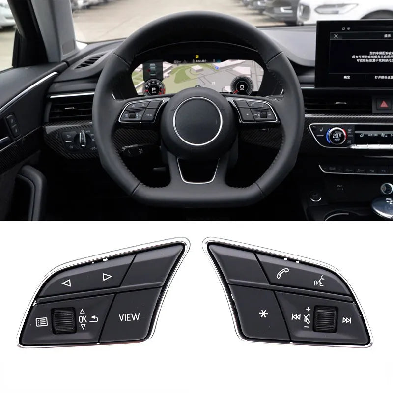 Touches Multifonctions de Remplacement pour Volant Audi - Pièce Auto