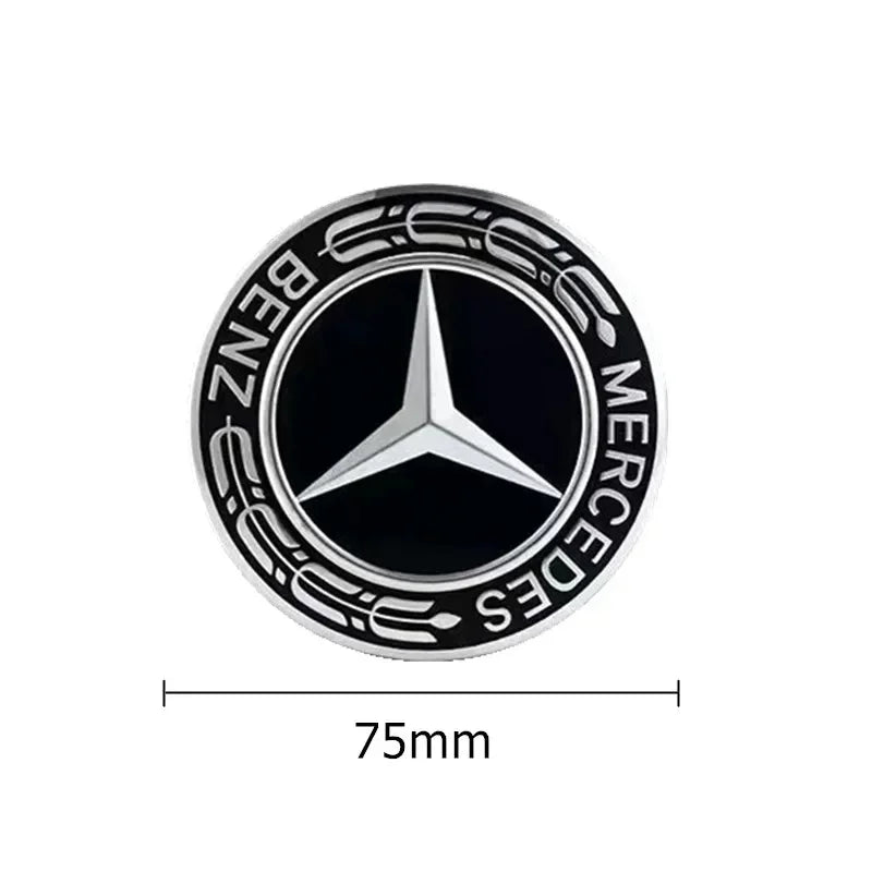 Logos centre de roues Mercedes-Benz - Lot de 4