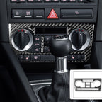 Autocollant 3D Carbone pour Console Centrale Audi A3 S3 RS3 8P