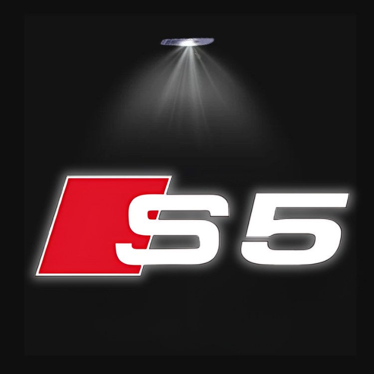 Projecteur LED de porte logo anneaux Audi