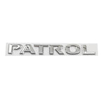 Logo monogramme PATROL noir pour Nissan