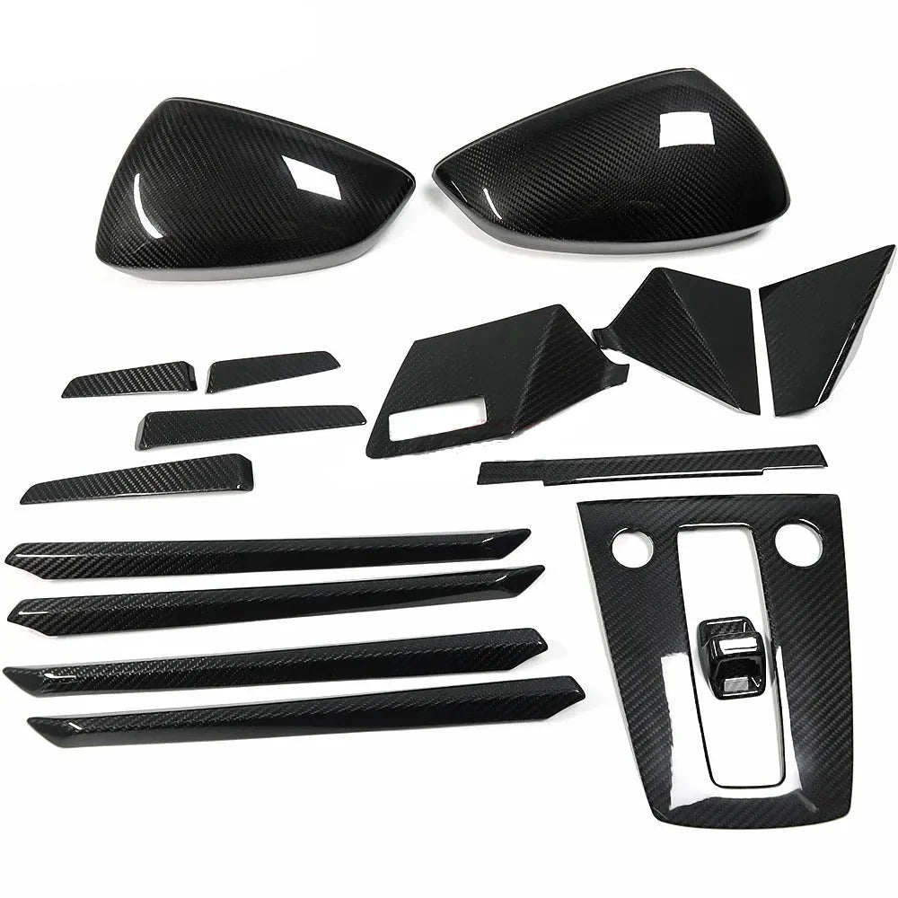 Kit d'Inserts Intérieurs en Carbone Véritable Audi A3 S3 RS3 8Y