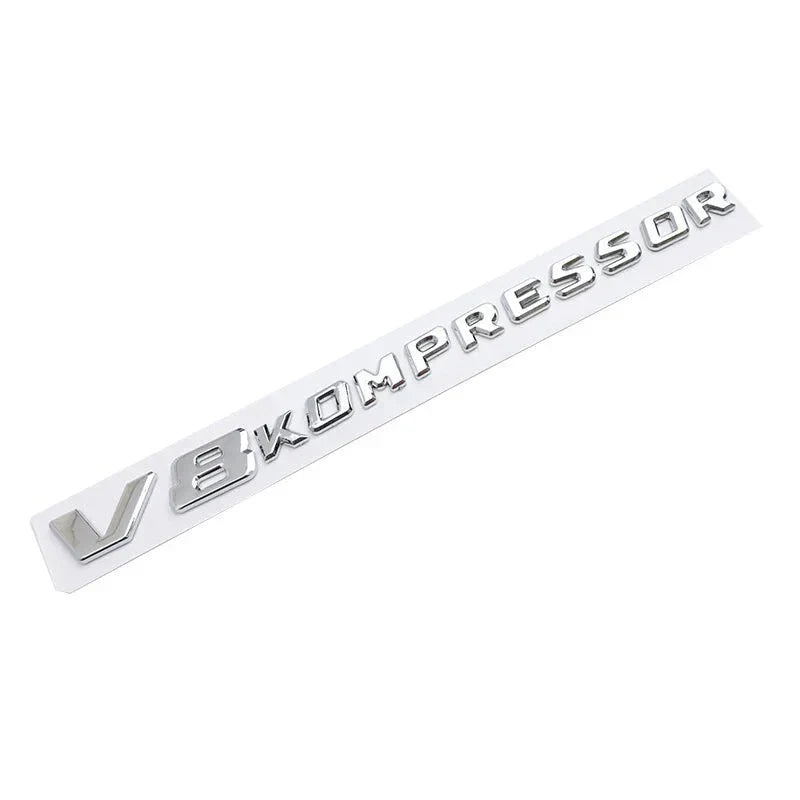 Logo monogramme V6 / V8 Kompressor pour Mercedes-Benz