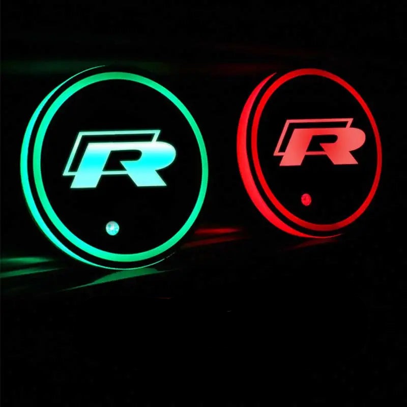 Éclairage LED porte-gobelet intérieur Volkswagen Golf R