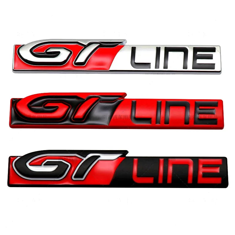 Logo badge GTI / GT Line pour Peugeot