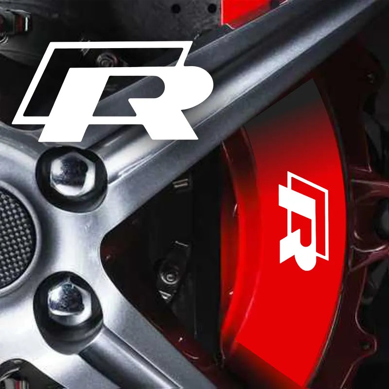 Autocollant logo R performance pour Volkswagen Golf