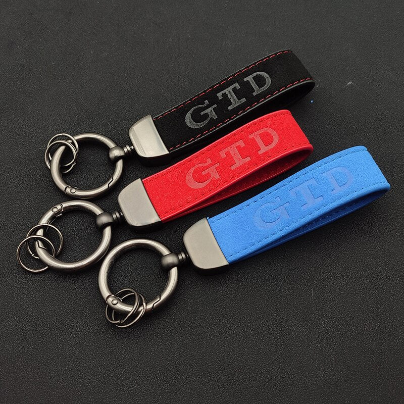 Porte-clés logo Volkswagen Golf GTD - Accessoire sport
