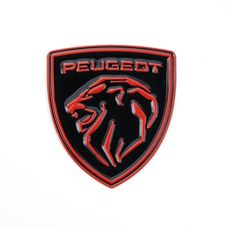 Logo d'aile latéral sport compatible Peugeot