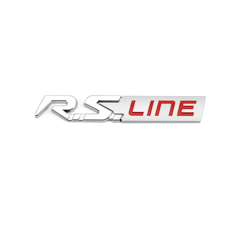 Badge logo Renault GT-Line / RS-Line pour ailes ou coffre