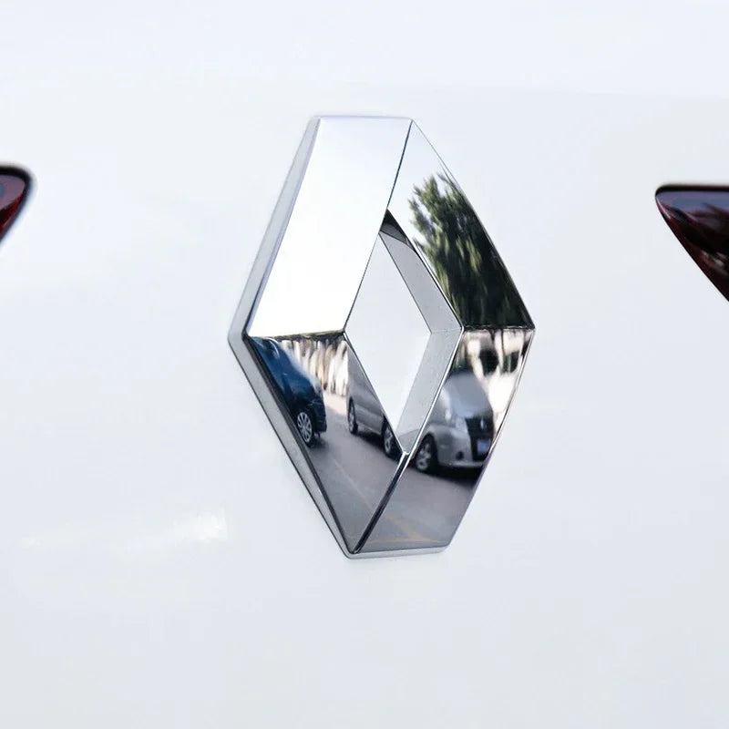 Logo Renault noir brillant pour calandre avant et hayon