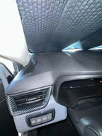 Kit d'inserts habitacle finition carbone pour Renault Clio V