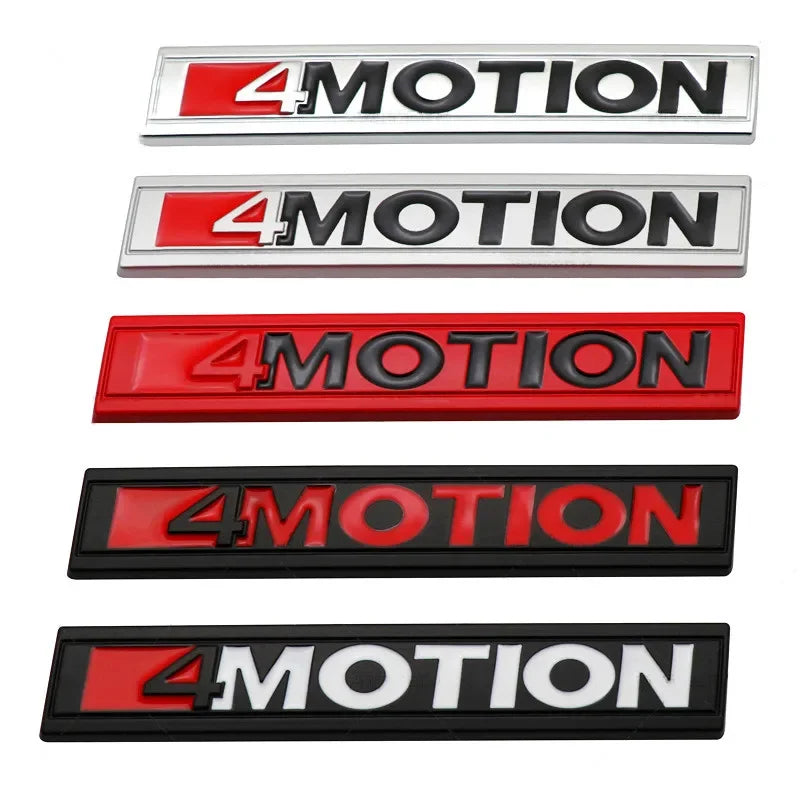 Logo emblème 4Motion pour Volkswagen Golf Tiguan
