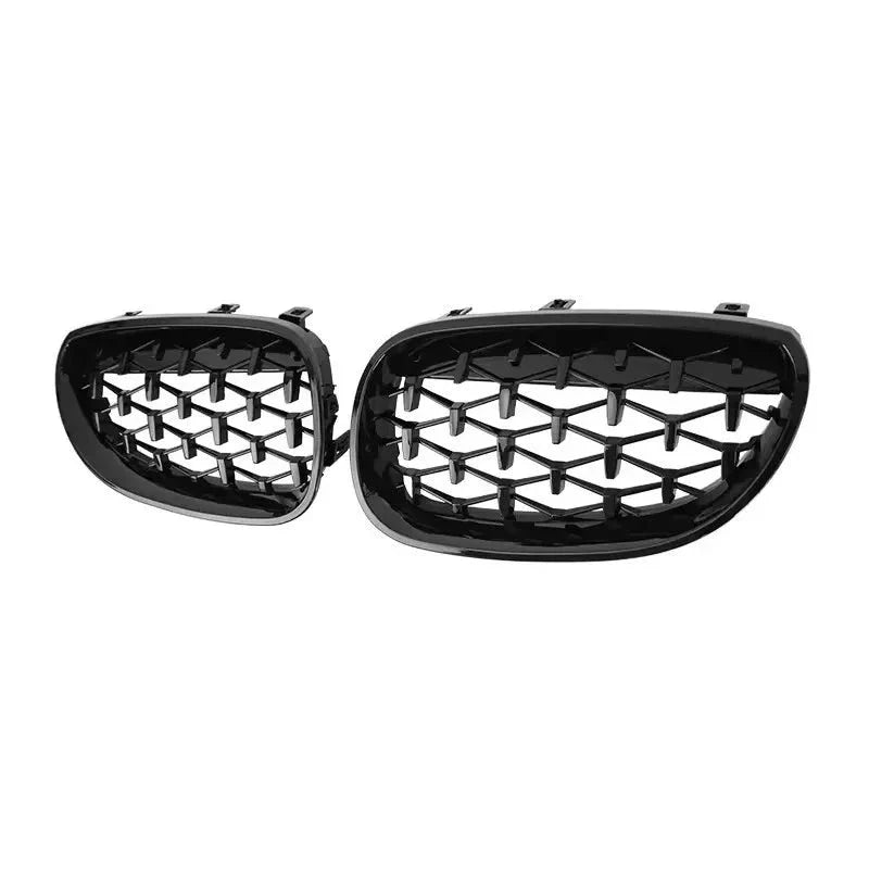 Paire de Calandres Haricots Noires BMW Série 5 E60 E61 M5