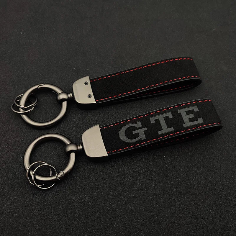 Porte-clés logo Volkswagen Golf GTE - Accessoire hybride
