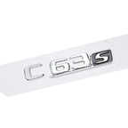 Logo noir Mercedes Classe C W205 C43 C63S AMG