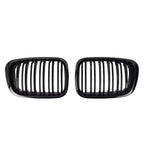 Grilles de Calandre Double Pont Noir pour BMW Série 3 E46 (Phase 1 & 2)