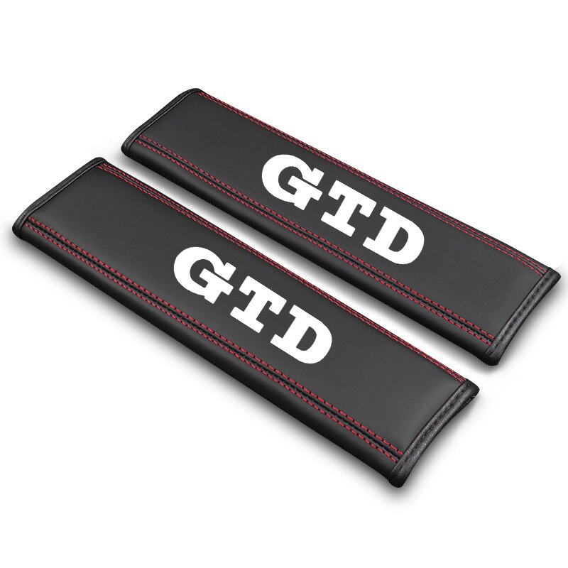 Fourreaux de ceinture brodés logo GTD pour Volkswagen
