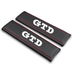 Fourreaux de ceinture brodés logo GTD pour Volkswagen