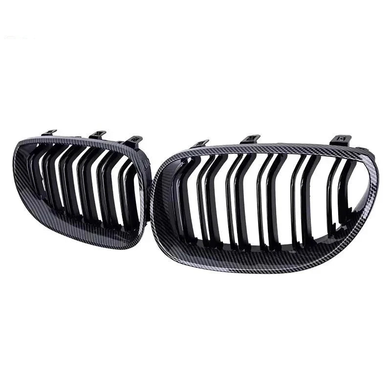 Paire de Calandres Haricots Noires BMW Série 5 E60 E61 M5