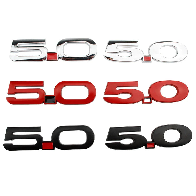 Logo badge d'aile Ford Mustang 5.0 Coyote