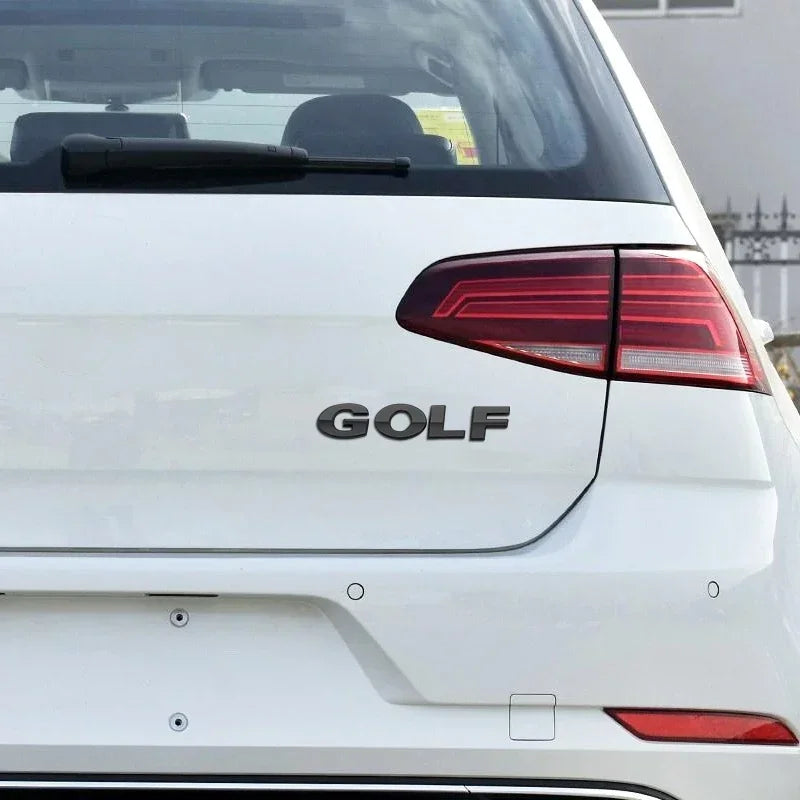 Logo monogramme GOLF pour hayon Volkswagen