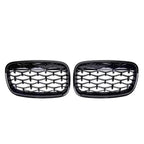 Grille de calandre noire pour BMW X5 E70 et X6 E71 (2007-2014)