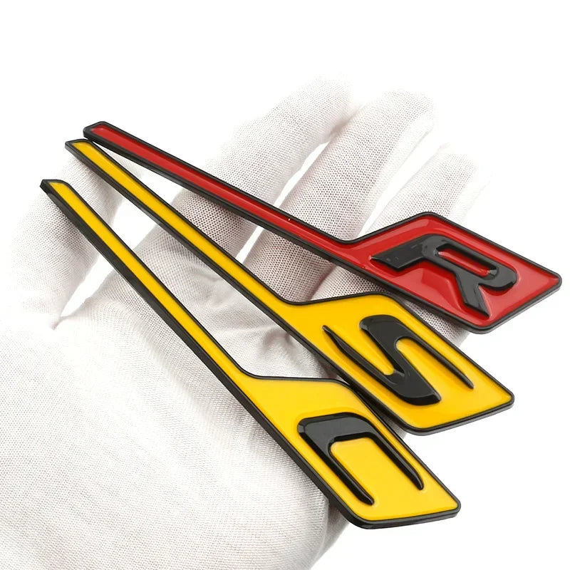 Logo monogramme lettres Mercedes Classe C S R