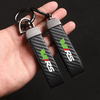Porte-clés logo Skoda RS - Pour Octavia et Fabia