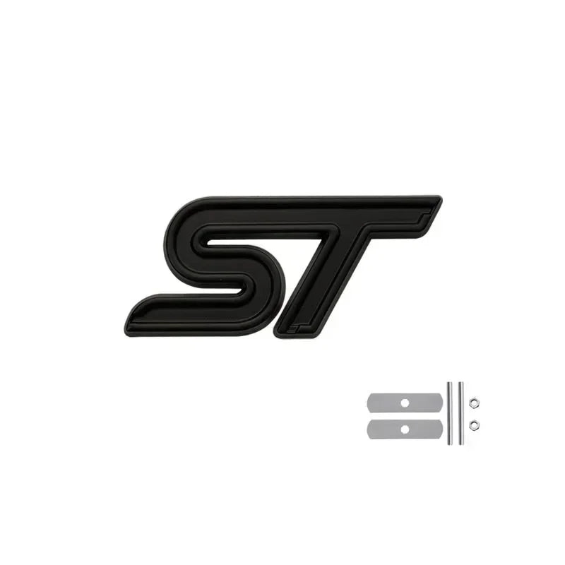 Logo ST rouge pour calandre et coffre Ford