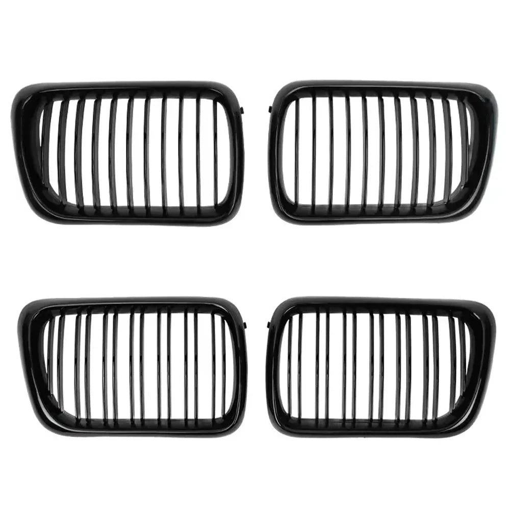 Calandre Haricot Noire Brillant pour BMW Série 3 E36 M3