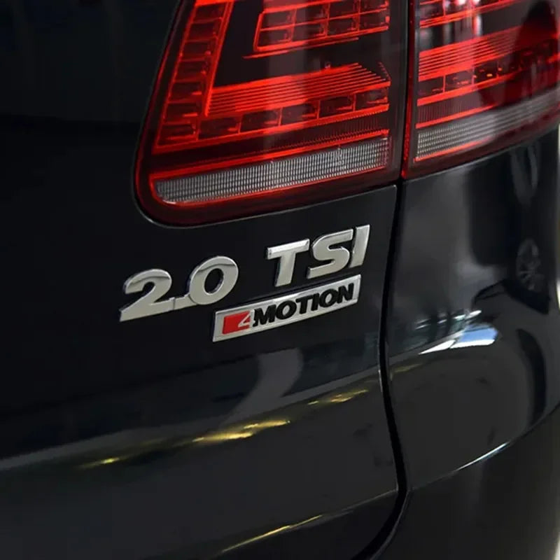 Logo emblème 4Motion pour Volkswagen Golf Tiguan