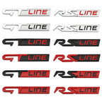 Badge logo Renault GT-Line / RS-Line pour ailes ou coffre