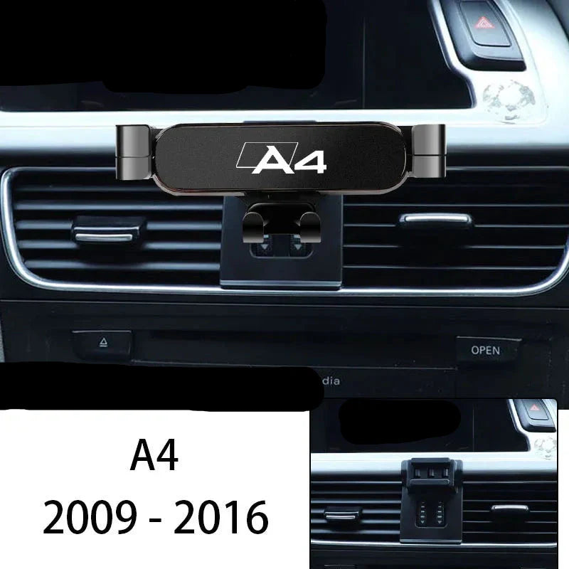 Support de téléphone pour Audi A4 S4 RS4 B8 B9