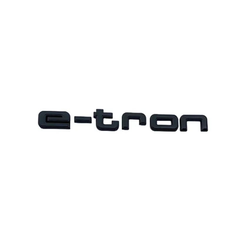 Logo monogramme Audi E-tron pour carrosserie