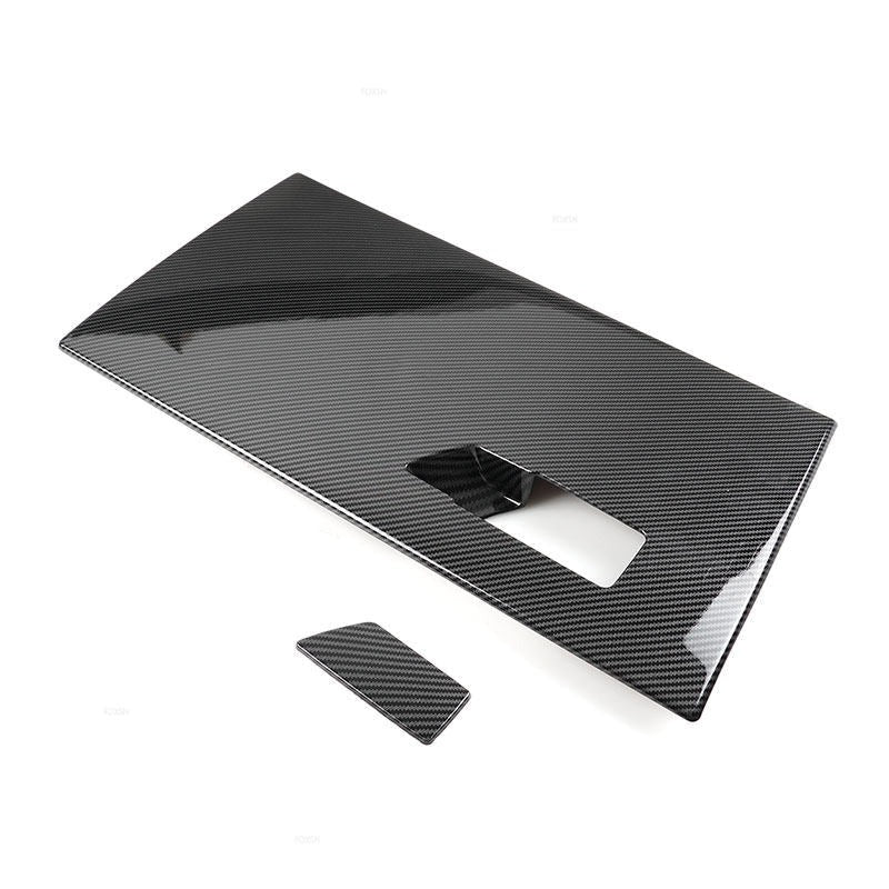 Insert Décoratif Boîte à Gants Look Carbone pour Audi A3 S3 RS3 8Y