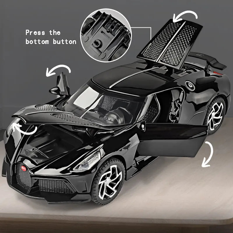 Bugatti La Voiture Noire - Modèle Réduit 1/32ème Collection