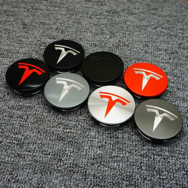 Cache-Moyeux de Jantes Tesla Model 3 / Model Y / Model S / Model X