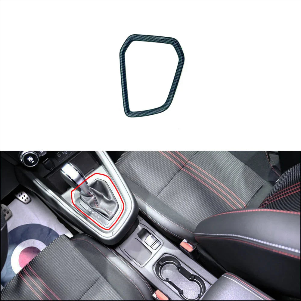 Kit d'inserts habitacle finition carbone pour Renault Clio V